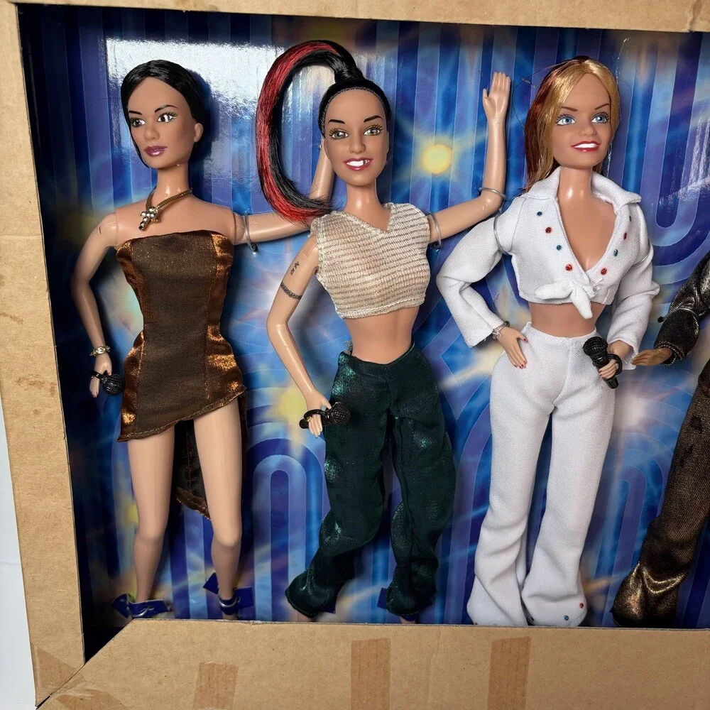 Vintage Spice Girls Spice World Superstar Collection Dolls 5-Pack in Box 1998